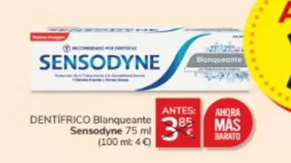 Oferta de Sensodyne - Dentífrico Blanqueante en Consum