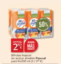 Oferta de Mas - Bifrutas Tropical Sin Azucar Anadido en Consum