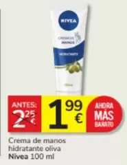 Oferta de Nivea - Crema De Manos Hidratante Oliva por 1,99€ en Consum