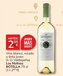 Oferta de Los Molinos - Vino Blanco en Consum
