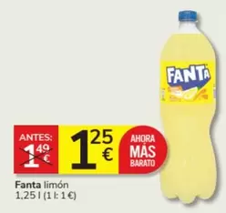 Oferta de Fanta - Limón por 1,25€ en Consum