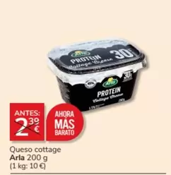 Oferta de Mas - Queso Cottage por 2€ en Consum