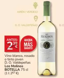 Oferta de Los Molinos - Vino Blanco en Consum