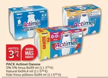 Oferta de Danone - Actimel en Consum