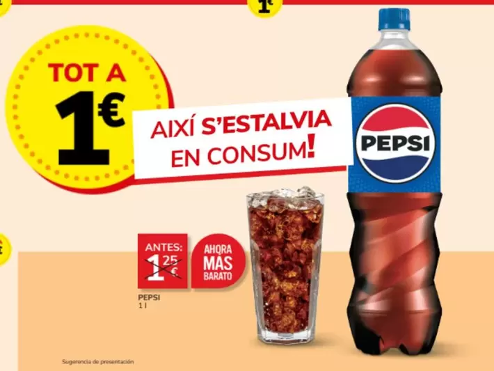 Oferta de Consum - Aixi S'estalvia por 1€ en Consum