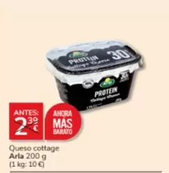 Oferta de Arla - Queso Cottage por 2€ en Consum