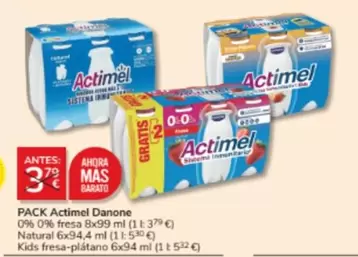 Oferta de Danone - Actimel en Consum
