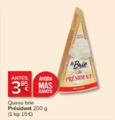 Oferta de Président - Queso Brie en Consum