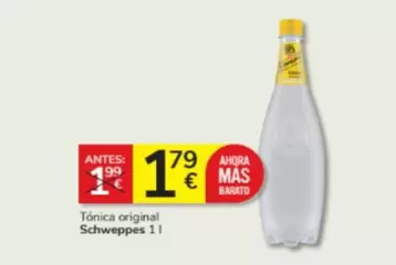 Oferta de Schweppes - Tonica Original por 1,79€ en Consum
