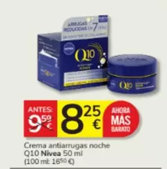Oferta de Nivea - Crema Antiarrugas Noche Q10 por 8,25€ en Consum