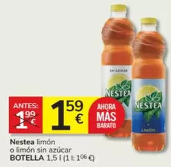 Oferta de Nestea - Limon O Limon Sin Azucar por 1,59€ en Consum