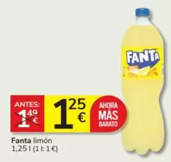 Oferta de Fanta - Limón por 1,25€ en Consum