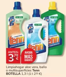 Oferta de Tenn - Limpiahogar Aloe Vera por 3€ en Consum