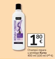 Oferta de Kyrey - Champú Repara Y Protege por 1,8€ en Consum
