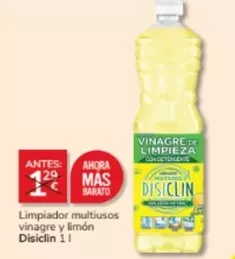 Oferta de Disiclin - Limpiador Multiusos Vinagre Y Limón en Consum