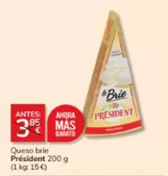 Oferta de Président - Queso Brie en Consum