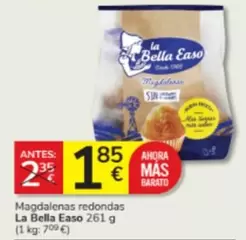 Oferta de La Bella Easo - Magdalenas Redondas por 1,85€ en Consum