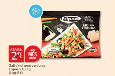 Oferta de Fripozo - Gall Dindi Amb Verdures en Consum