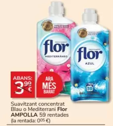 Oferta de Flor - Suavitzant Concentrat Blau O Mediterrani en Consum