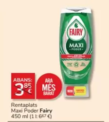 Oferta de Ara - Rentaplats Maxi Poder en Consum