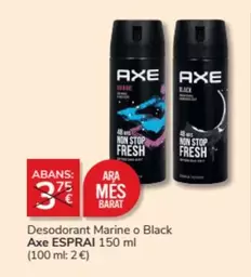 Oferta de Axe - Desodorant Marine O Black en Consum