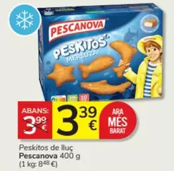 Oferta de Pescanova - Peskitos De Lluc por 3,39€ en Consum