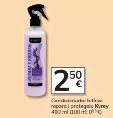 Oferta de Kyrey - Condicionador Bifàsic Repara I Protegeix por 2,5€ en Consum
