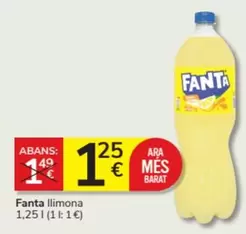 Oferta de Fanta - Fanta Llimona por 1,25€ en Consum