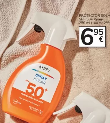 Oferta de Kyrey - Protector Solar Spf 50+ por 6,95€ en Consum