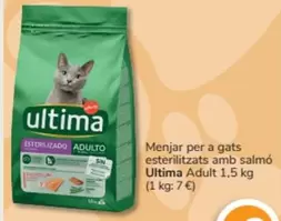 Oferta de Última - Menjar Per A Gats Esterilitzats Amb Salmo en Consum