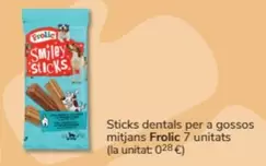 Oferta de Frolic - Sticks Dentals Per A Gossos Mitjans en Consum