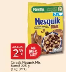 Oferta de Nestlé - Cereales Nesquik Mix por 2€ en Consum