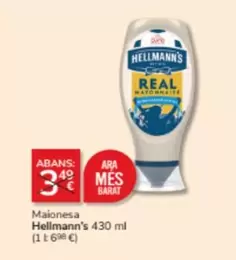 Oferta de Hellmann's - Maionesa en Consum