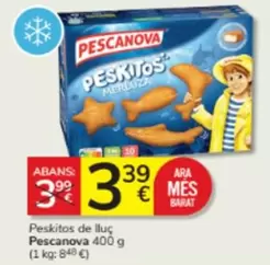 Oferta de Pescanova - Peskitos De Lluc por 3,39€ en Consum