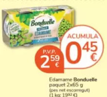 Oferta de Bonduelle - Edamame por 2,59€ en Consum