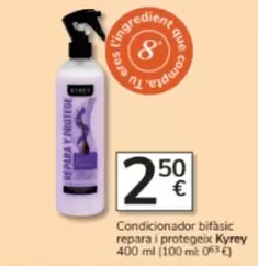 Oferta de Kyrey - Condicionador Bifàsic Repara I Protegeix por 2,5€ en Consum