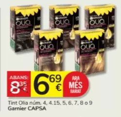Oferta de Garnier - Tint Olia Num por 6,69€ en Consum