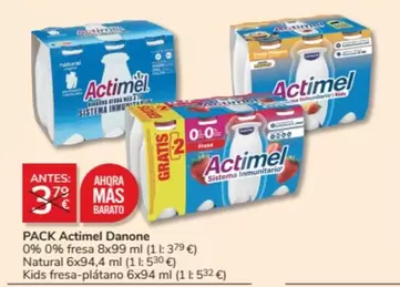 Oferta de Danone - Actimel en Consum