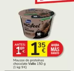 Oferta de Valio - Mousse De Proteinas Chocolate por 1,35€ en Consum