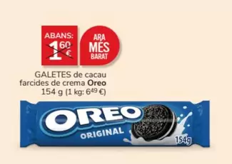 Oferta de Oreo - Galetes De Cacau Farcides De Crema en Consum