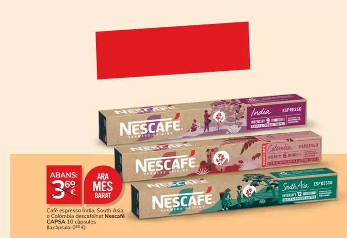 Oferta de Nescafé -  - por 3,69€ en Consum