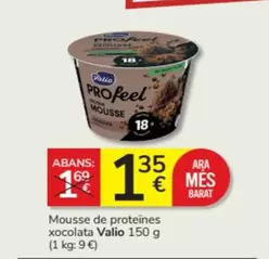 Oferta de Valio - Mousse De Proteines Xocolata por 1,35€ en Consum