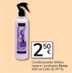 Oferta de Kyrey - Condicionador Bifàsic Repara I Protegeix por 2,5€ en Consum