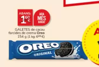 Oferta de Oreo - Galetes De Cacau Farcides De Crema en Consum