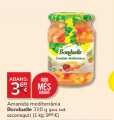 Oferta de Bonduelle - Amanida Mediterrania en Consum
