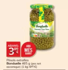 Oferta de Bonduelle - Pèsols Extrafins en Consum