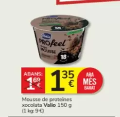 Oferta de Valio - Mousse De Proteines Xocolata por 1,35€ en Consum