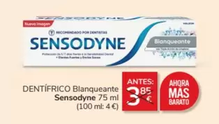 Oferta de Sensodyne - Dentífrico Blanqueante en Consum