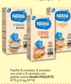 Oferta de Nestlé - Papilla 8 Cereales, 8 Cereales Con Miel U 8 Cereales Con Galleta Maria Paquete en Consum