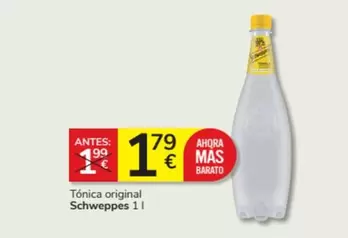 Oferta de Schweppes - Tonica Original por 1,79€ en Consum